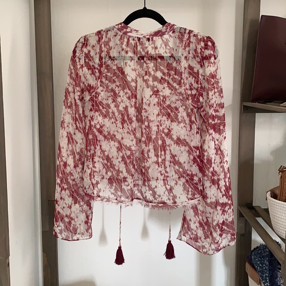 Elizabeth & James Patterned Blouse - Picture 4 of 5